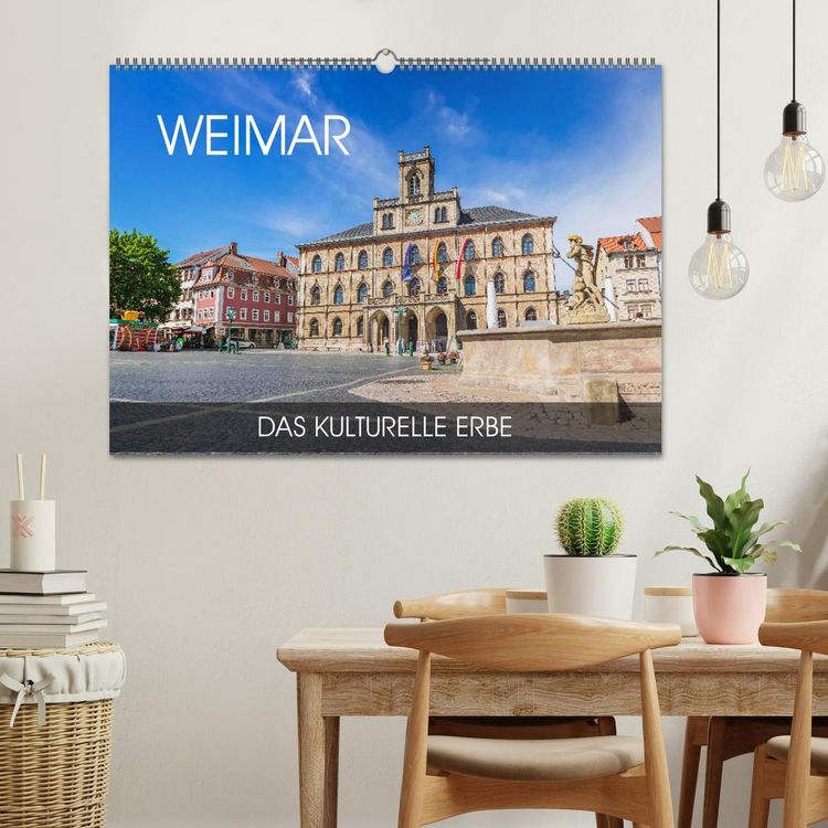 Produktbild: Weimar - das kulturelle Erbe (Wandkalender 2026 DIN A2 quer), CALVENDO Monatskalender