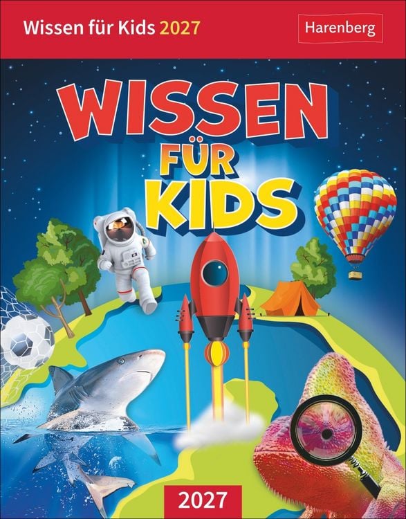 Produktbild: Wissen f&uuml;r Kids Tagesabrei&szlig;kalender 2027
