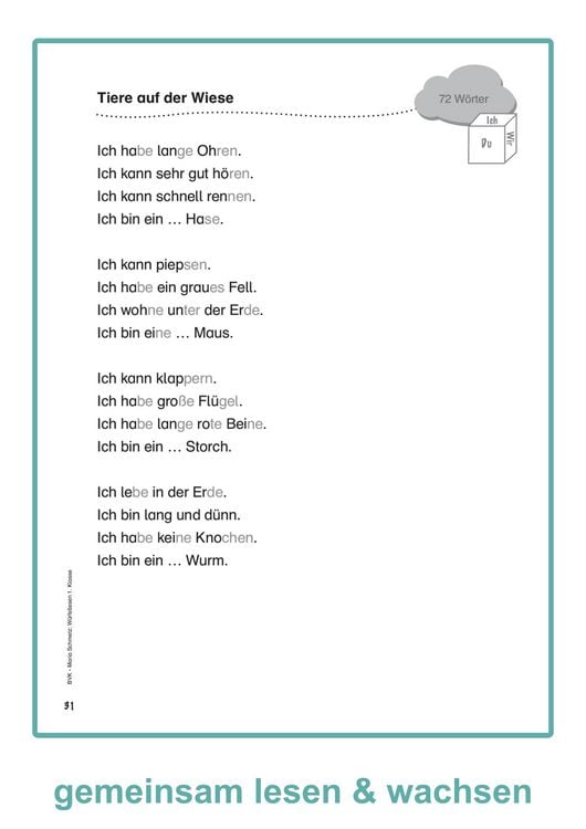 Produktbild: W&uuml;rfellesen - 1. Klasse