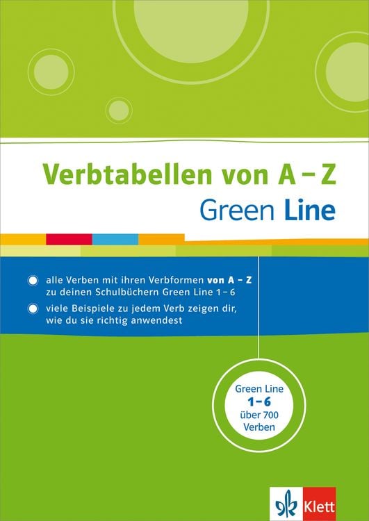 Produktbild: Green Line - Verbtabellen von A - Z