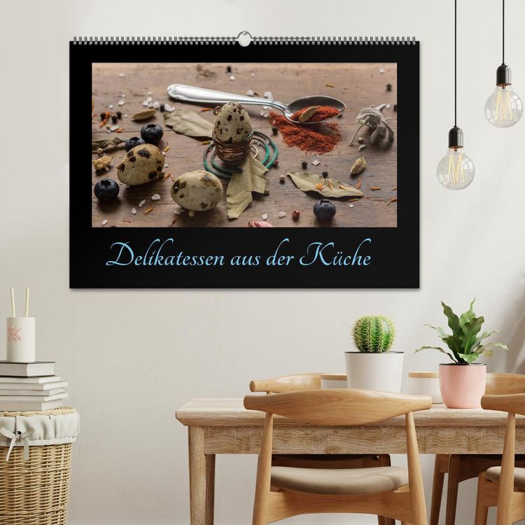 Produktbild: Delikatessen aus der K&uuml;che (Wandkalender 2026 DIN A2 quer), CALVENDO Monatskalender