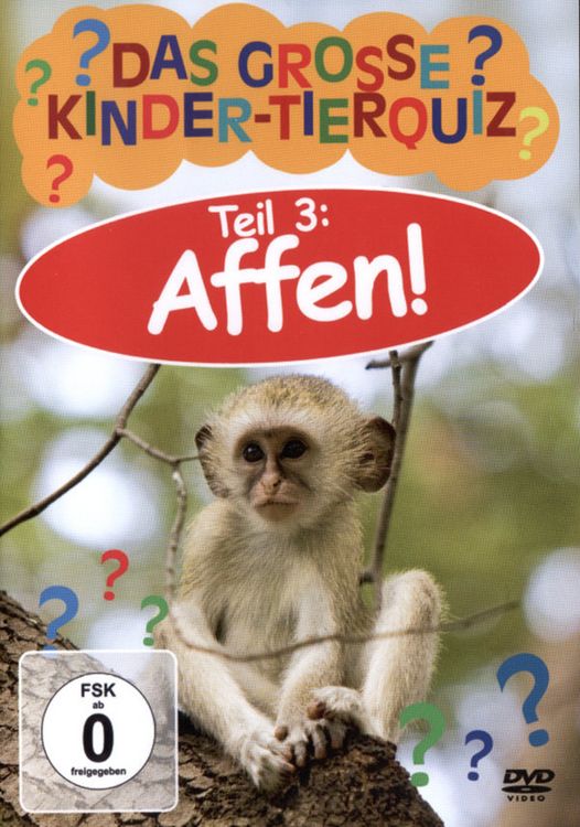 Produktbild: Das grosse Kinder-Tierquiz - Affen!