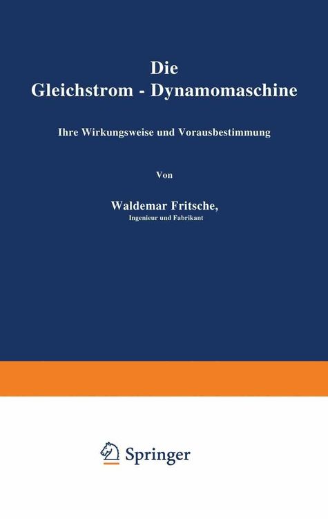Produktbild: Die Gleichstrom-Dynamomaschine