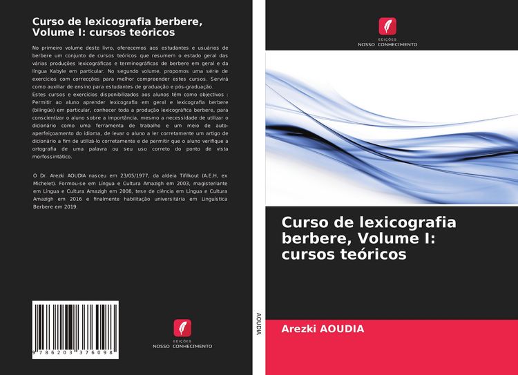 Produktbild: Curso de lexicografia berbere, Volume I: cursos te&oacute;ricos