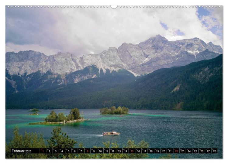 Produktbild: Bayerische M&auml;rchen-Seen (Wandkalender 2026 DIN A2 quer), CALVENDO Monatskalender