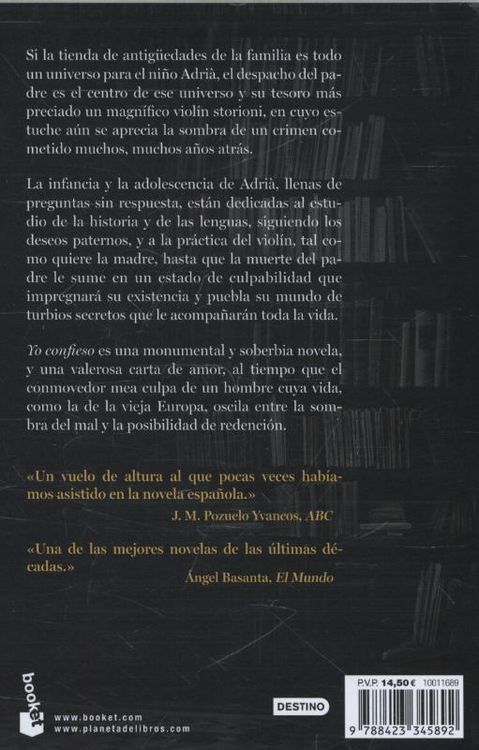 Produktbild: Yo confieso
