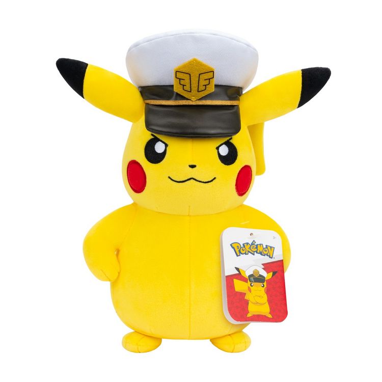 Produktbild: Pok&eacute;mon Captain Pikachu, 20cm Pl&uuml;sch