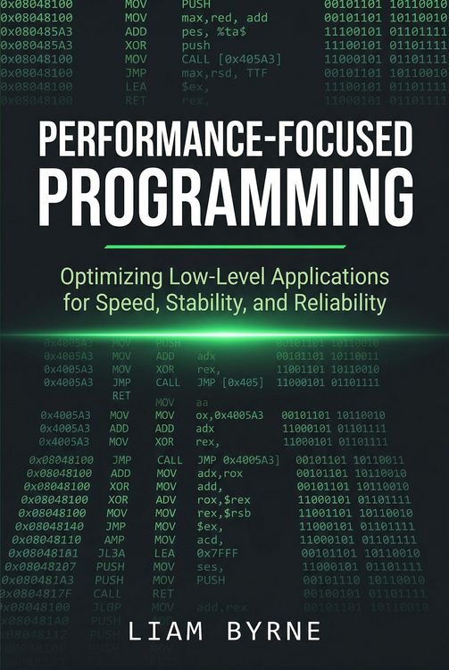 Produktbild: Performance-Focused Programming: Optimizing Low-Level Applications for Speed, Stability, and Reliability