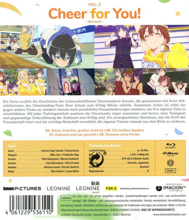 Produktbild: Cheer for You! - Vol. 2