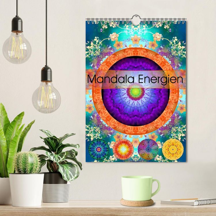 Produktbild: Mandala Energien (Wandkalender 2026 DIN A4 hoch), CALVENDO Monatskalender