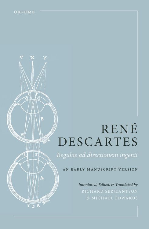 Produktbild: Ren&eacute; Descartes: Regulae ad directionem ingenii