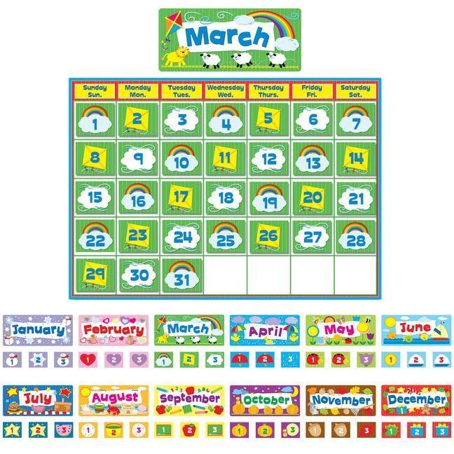 Produktbild: Complete Calendar Kit Bulletin Board Set