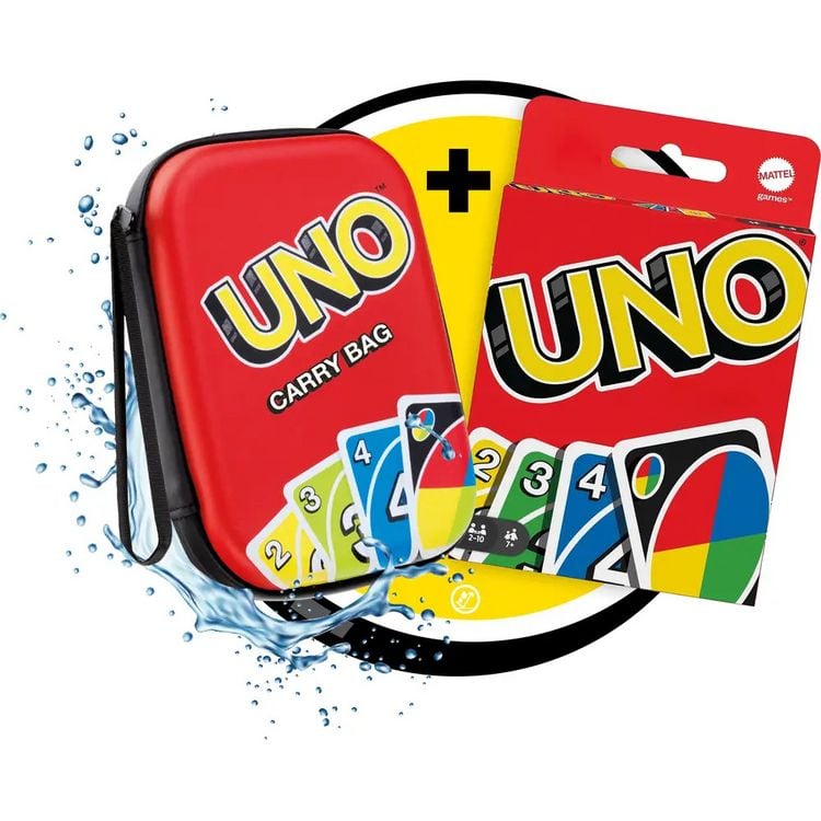 Produktbild: UNO Kartenspiel mit Carry Bag Set