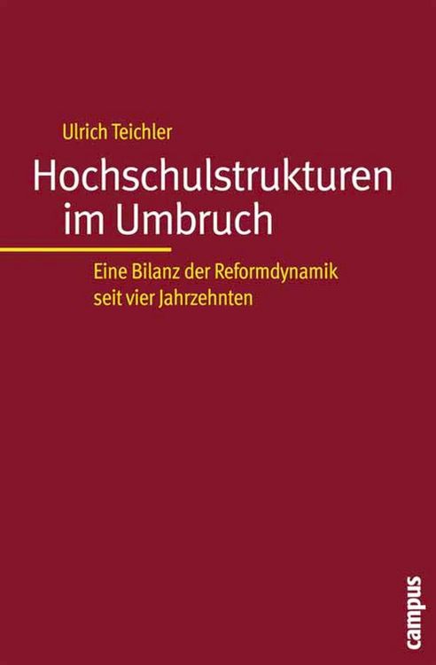 Produktbild: Hochschulstrukturen im Umbruch