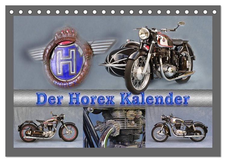 Produktbild: Der Horex Kalender (Tischkalender 2026 DIN A5 quer), CALVENDO Monatskalender