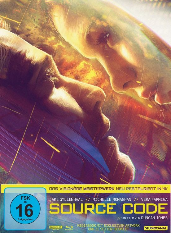 Produktbild: Source Code - Mediabook (4K Ultra HD+Blu-ray)