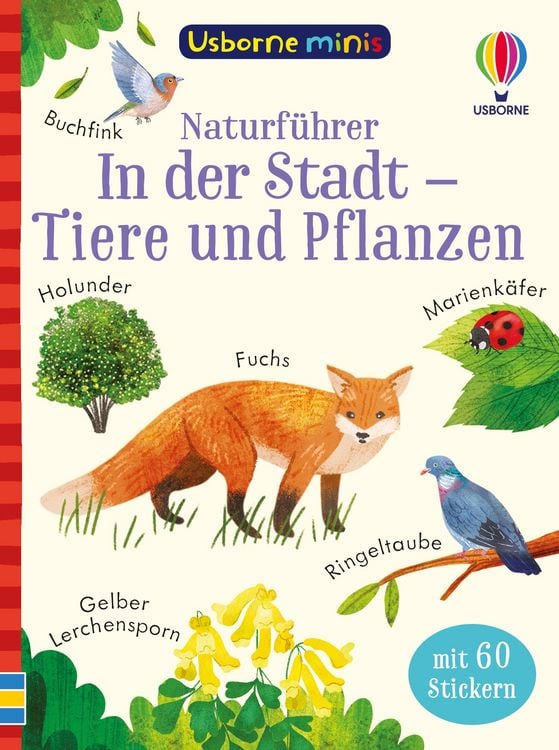Produktbild: Usborne Minis Naturf&uuml;hrer: In der Stadt &ndash; Tiere und Pflanzen