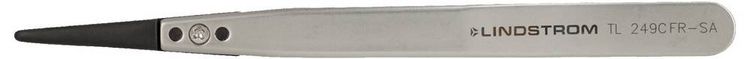 Produktbild: Lindstr&ouml;m TL 249CFR-SA ESD Pinzette 249CF Flach-rund 130mm