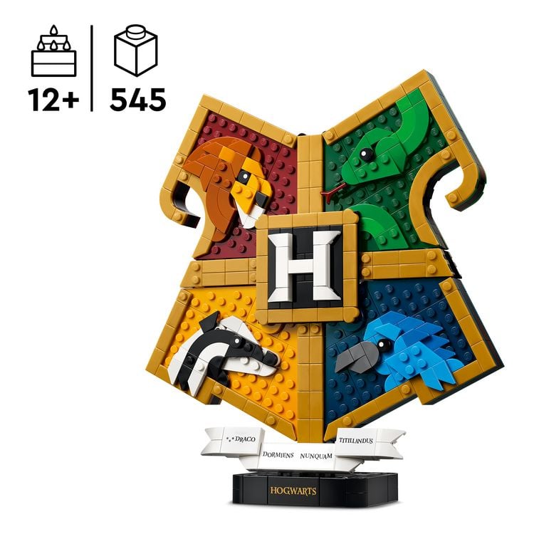 Produktbild: LEGO Harry Potter 76462 Hogwarts Hauswappen, Spielzeug ab 12 Jahren