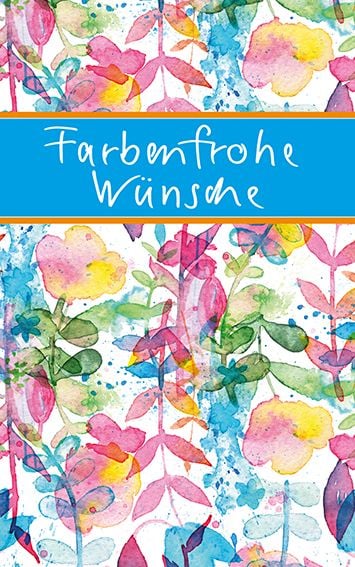 Produktbild: Farbenfrohe W&uuml;nsche