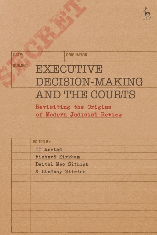 Produktbild: Executive Decision-Making and the Courts
