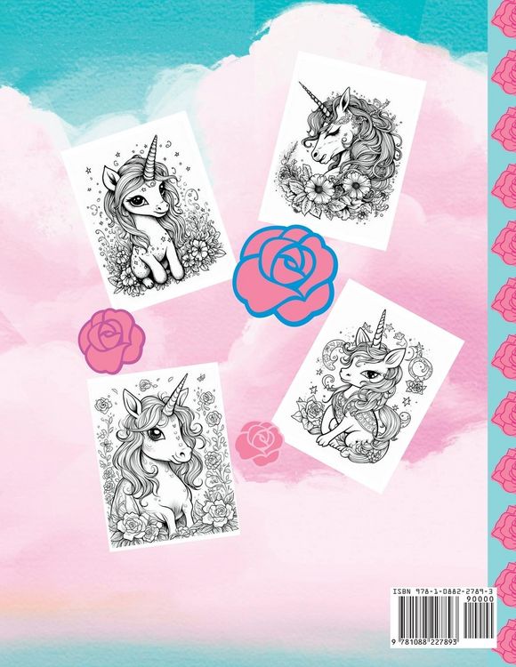 Produktbild: Sweet Ponies A Children's Unicorn Coloring Book