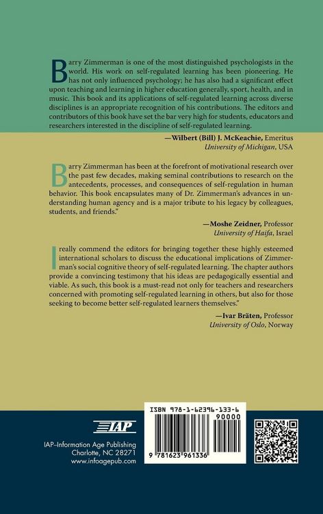 Produktbild: Applications of Self-Regulated Learning Across Diverse Disciplines