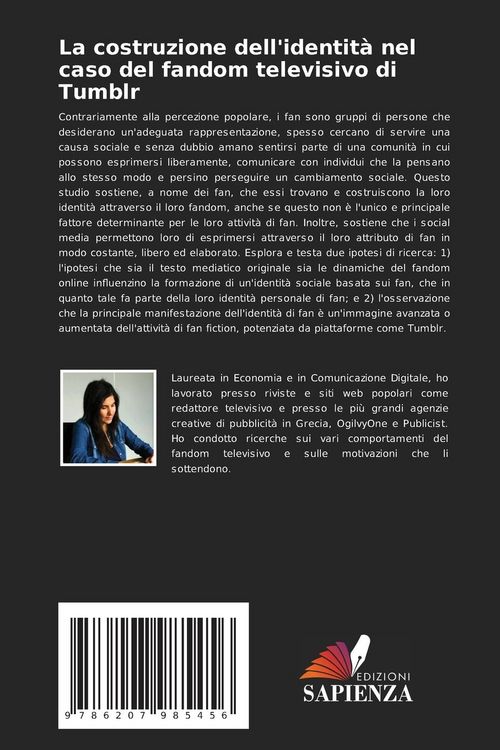 Produktbild: La costruzione dell'identit&agrave; nel caso del fandom televisivo di Tumblr
