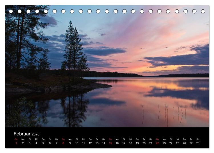 Produktbild: Lichter des Nordens (Tischkalender 2026 DIN A5 quer), CALVENDO Monatskalender