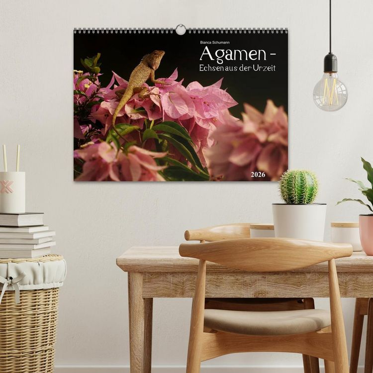 Produktbild: Agamen - Echsen aus der Urzeit (Wandkalender 2026 DIN A3 quer), CALVENDO Monatskalender