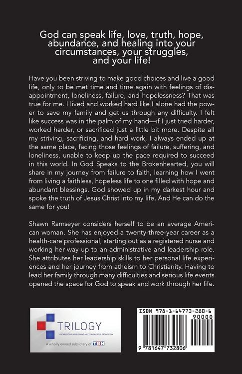 Produktbild: God Speaks to the Broken Hearted