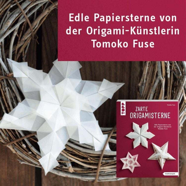 Produktbild: Zarte Origamisterne (kreativ.kompakt.)