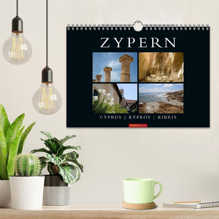 Produktbild: Zypern &ndash; Cyprus &ndash; Kypros (Wandkalender 2026 DIN A4 quer), CALVENDO Monatskalender