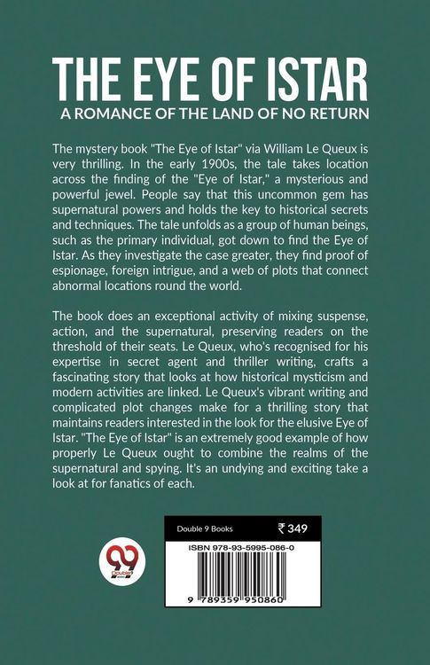 Produktbild: The Eye of Istar A Romance of the Land of No Return