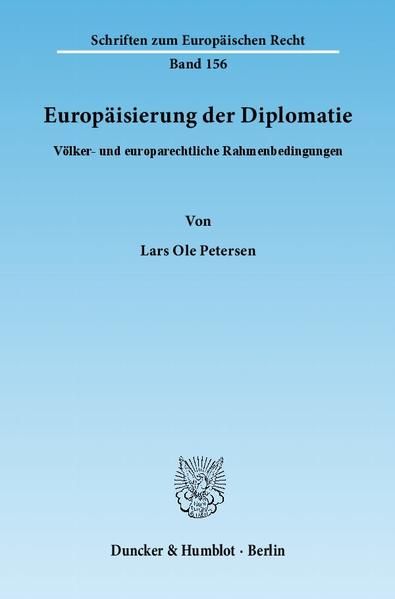 Produktbild: Europ&auml;isierung der Diplomatie.