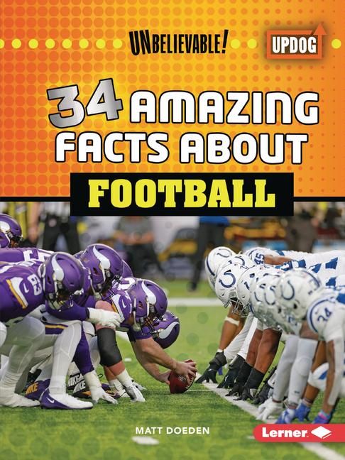Produktbild: 34 Amazing Facts about Football