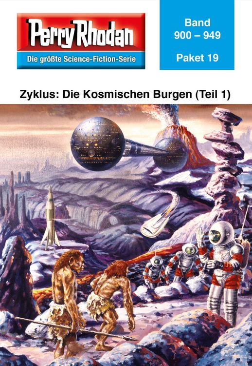 Produktbild: Perry Rhodan-Paket 19: Die Kosmischen Burgen (Teil 1)