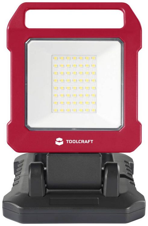 Produktbild: TOOLCRAFT LED-Baustrahler 20W (Schweizer Netzstecker) Naturwei&szlig; TO-7914468