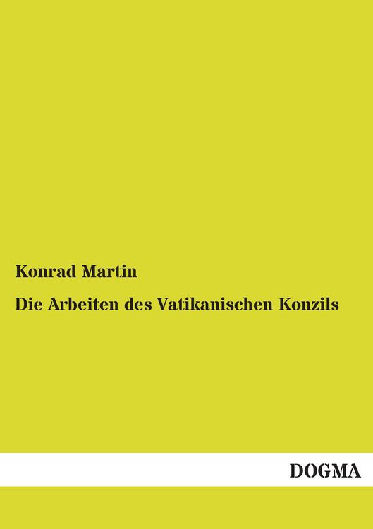 Produktbild: Die Arbeiten des Vatikanischen Konzils