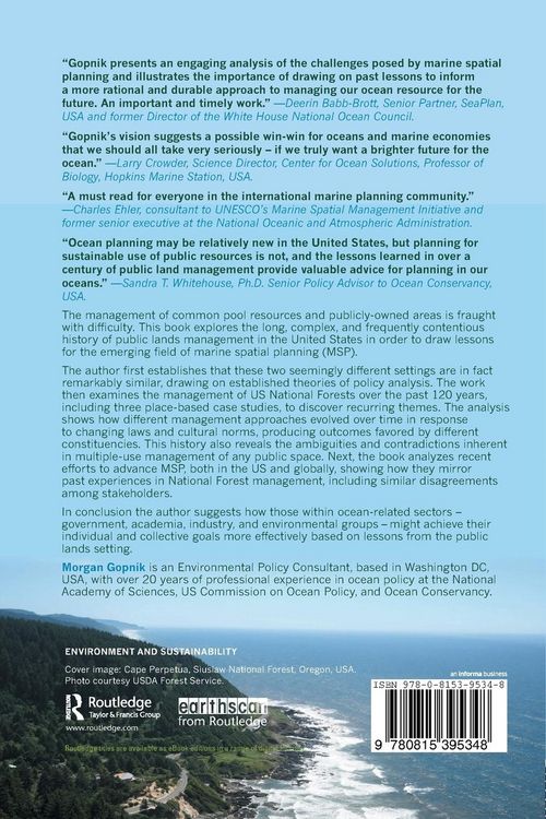 Produktbild: From the Forest to the Sea - Public Lands Management and Marine Spatial Planning
