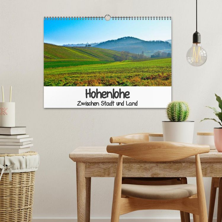 Produktbild: Hohenlohe - Zwischen Stadt und Land (Wandkalender 2026 DIN A3 quer), CALVENDO Monatskalender