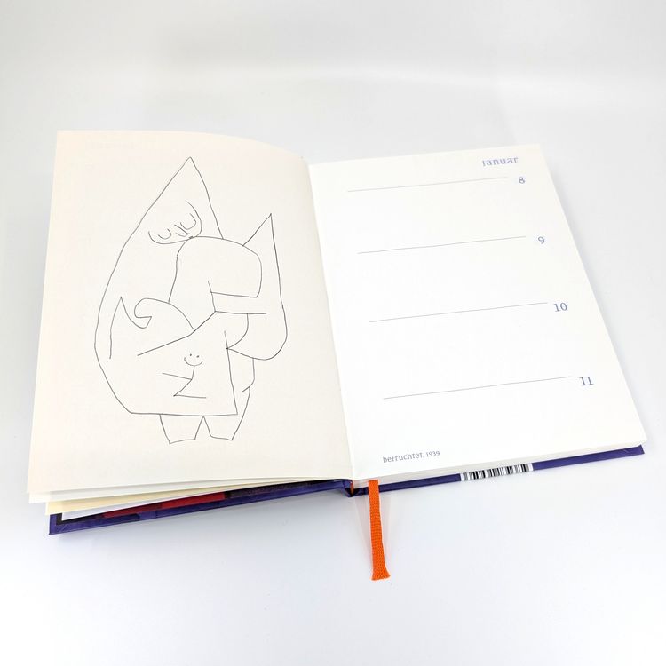 Produktbild: Die Engel von Paul Klee. Immerwährender Kalender