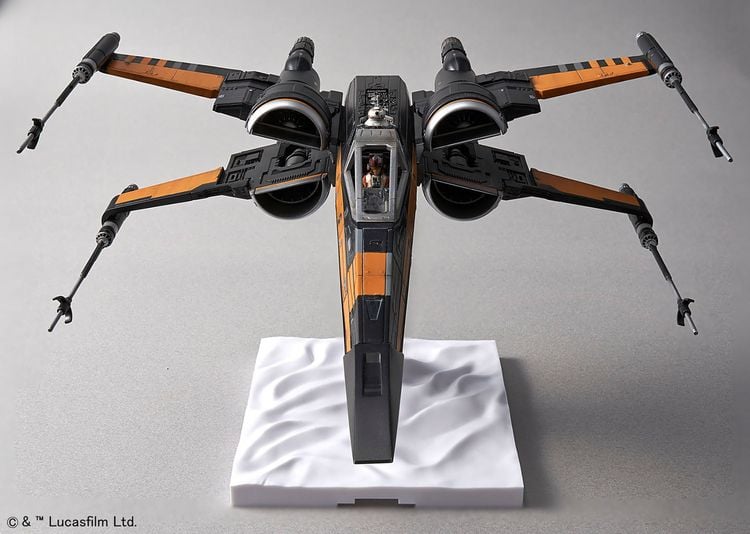 Produktbild: Modellbau BANDAI Poe's X-Wing Fighter