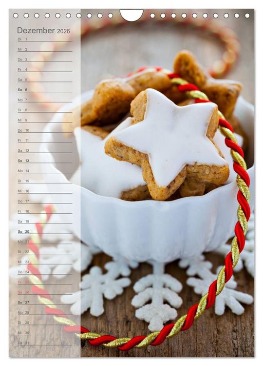 Produktbild: Geb&auml;ck und Kuchen K&uuml;chenplaner (Wandkalender 2026 DIN A4 hoch), CALVENDO Monatskalender