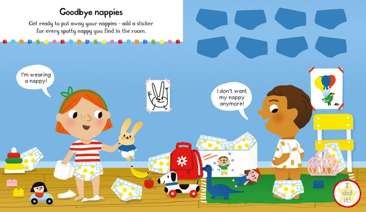Produktbild: No More Nappies Sticker Activity Book