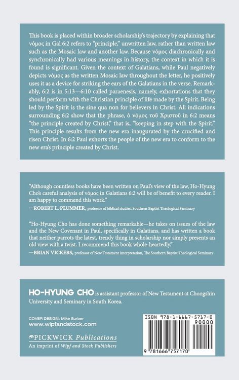 Produktbild: The Principle of the New Era in Galatians