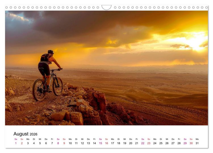 Produktbild: Mountainbike Erlebnisse (Wandkalender 2026 DIN A3 quer), CALVENDO Monatskalender