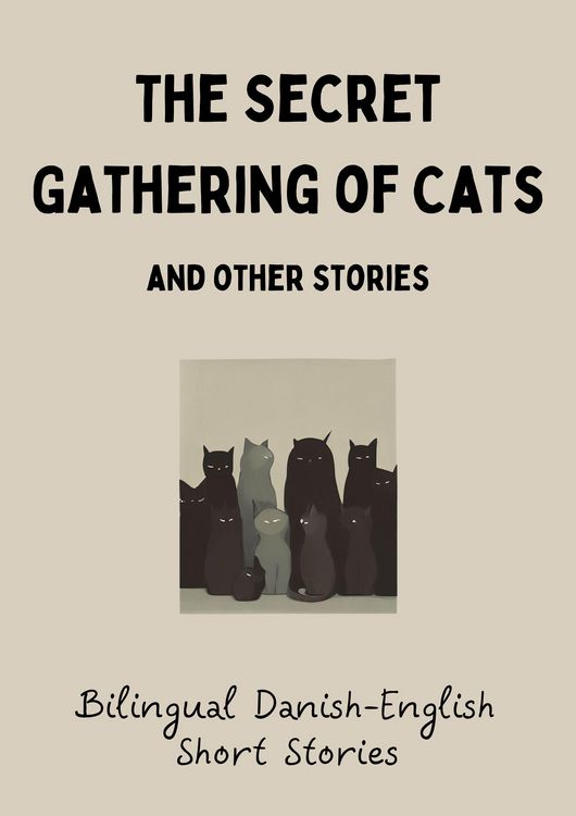 Produktbild: The Secret Gathering of Cats and Other Stories: Bilingual Danish-English Short Stories