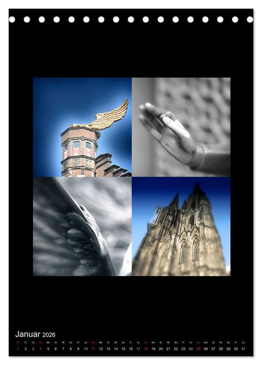Produktbild: MEIN K&Ouml;LN Photos Marion Koell (Tischkalender 2026 DIN A5 hoch), CALVENDO Monatskalender