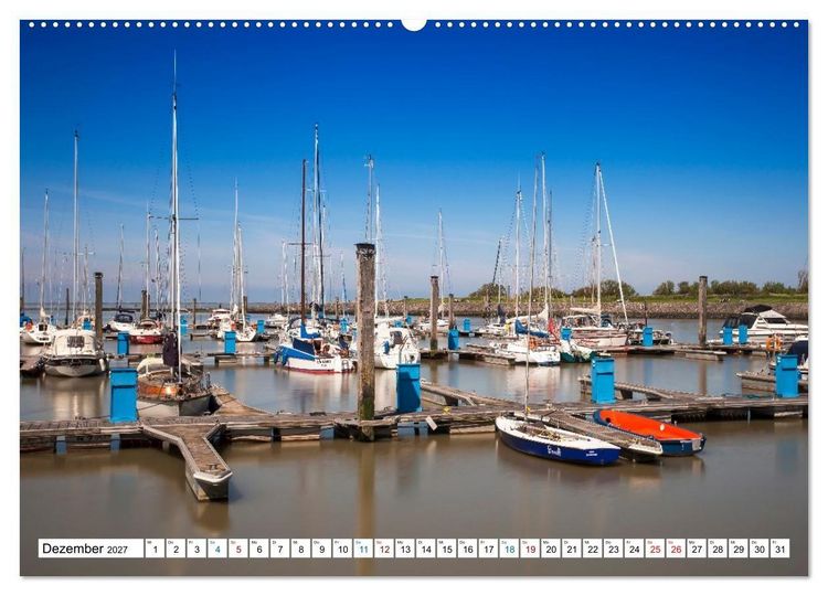 Produktbild: Die deutsche Nordseek&uuml;ste (hochwertiger Premium Wandkalender 2027 DIN A2 quer), Kunstdruck in Hochglanz